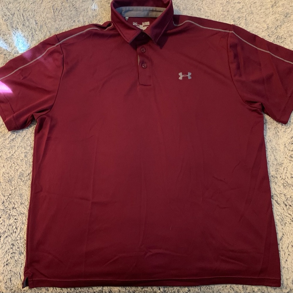 Under armour Maroon shirt XL